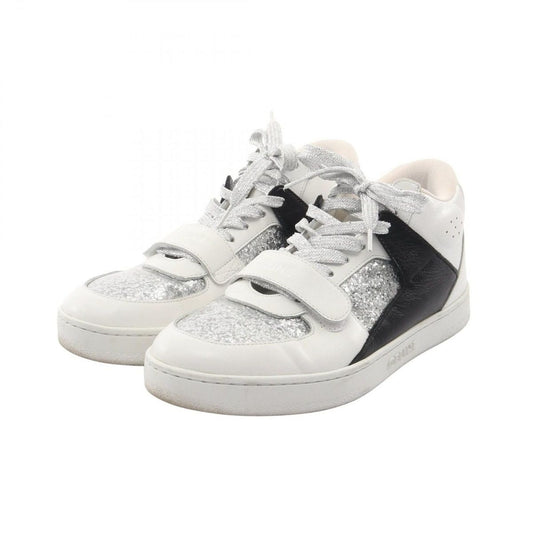 Celine Sneakers Leather Silver