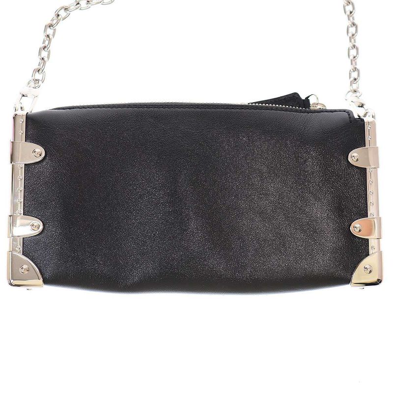 Louis Vuitton Slim Trunk Bag Slim Trunk Shoulder Bag M25445 Black