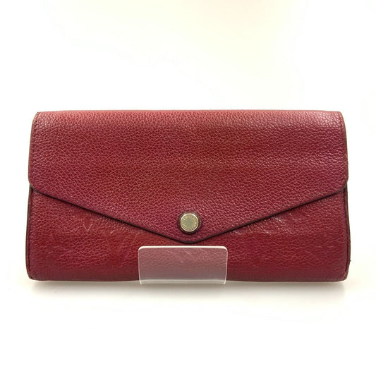 Louis Vuitton Monogram Empreinte Portefeuille Sarah Bifold Wallet