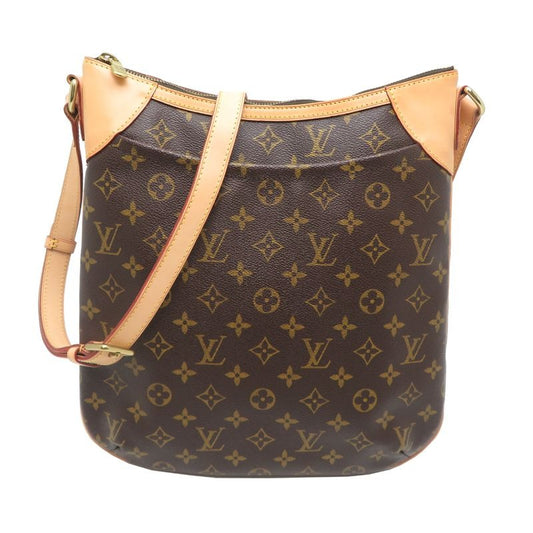 Louis Vuitton Shoulder Bag Leather Brown