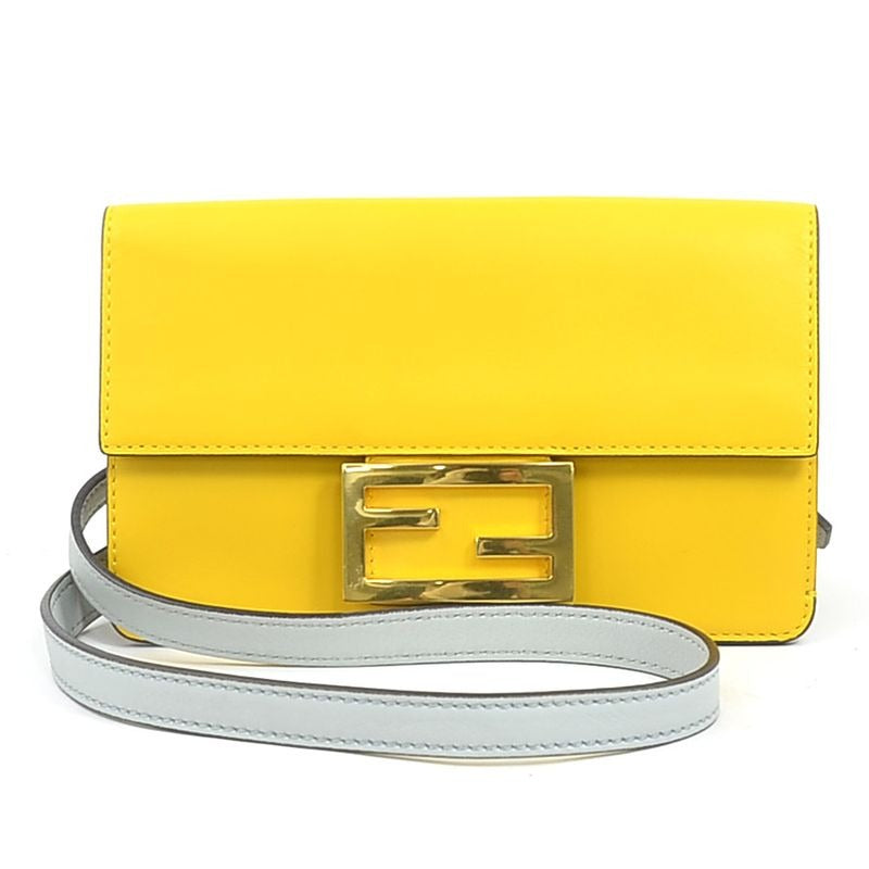 Fendi Shoulder Bag Flat Baguette 8