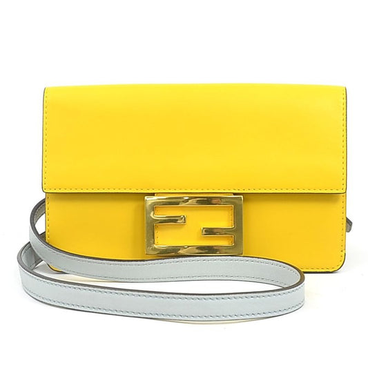 Fendi Shoulder Bag Flat Baguette 8
