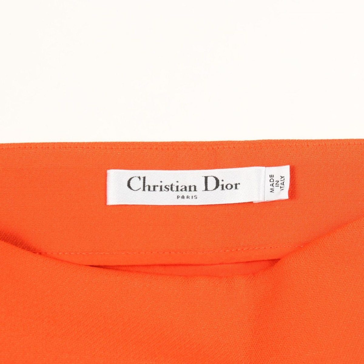 Dior Skirt Wool Orange — view 3