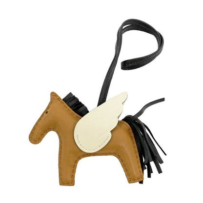 Hermes Pegase Pegasus PM Sesame Nata Black Anyo-miro Bag Charm