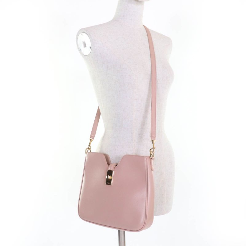 Celine 12069 Small Camille 16 (caisse) Soft Bag Smooth Calfskin 2WAY Handbag