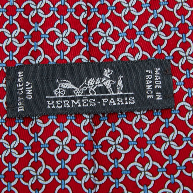 Hermes Red Multicolor Silk Women's Hermes