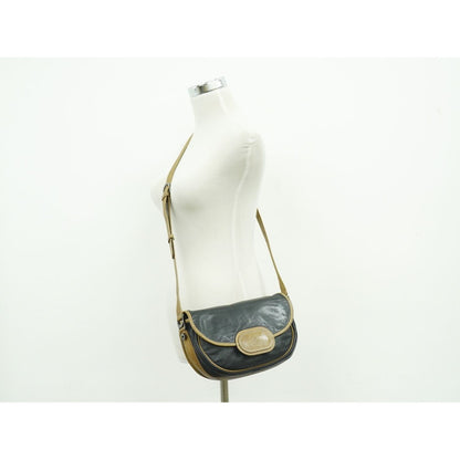 Loewe Anagram Shoulder Bag Pochette Leather Black Outside — view 6