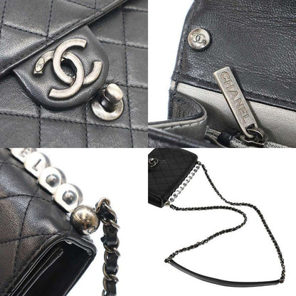 Chanel Clear Pearl Matelasse Bag Clear Pearl Matelasse Shoulder Bag As0585 Black