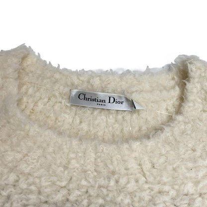 Dior/christian Dior Long Sleeve Sweater Size I 40 Women's 154s55am114 Ivory