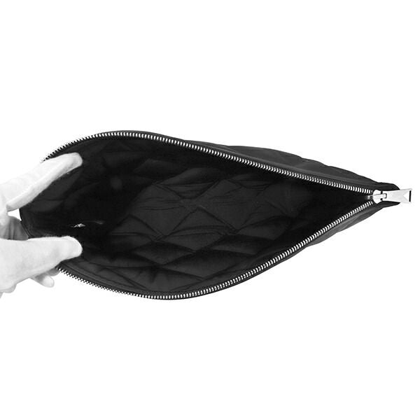 Bottega Veneta Clutch Bag Document Case Black