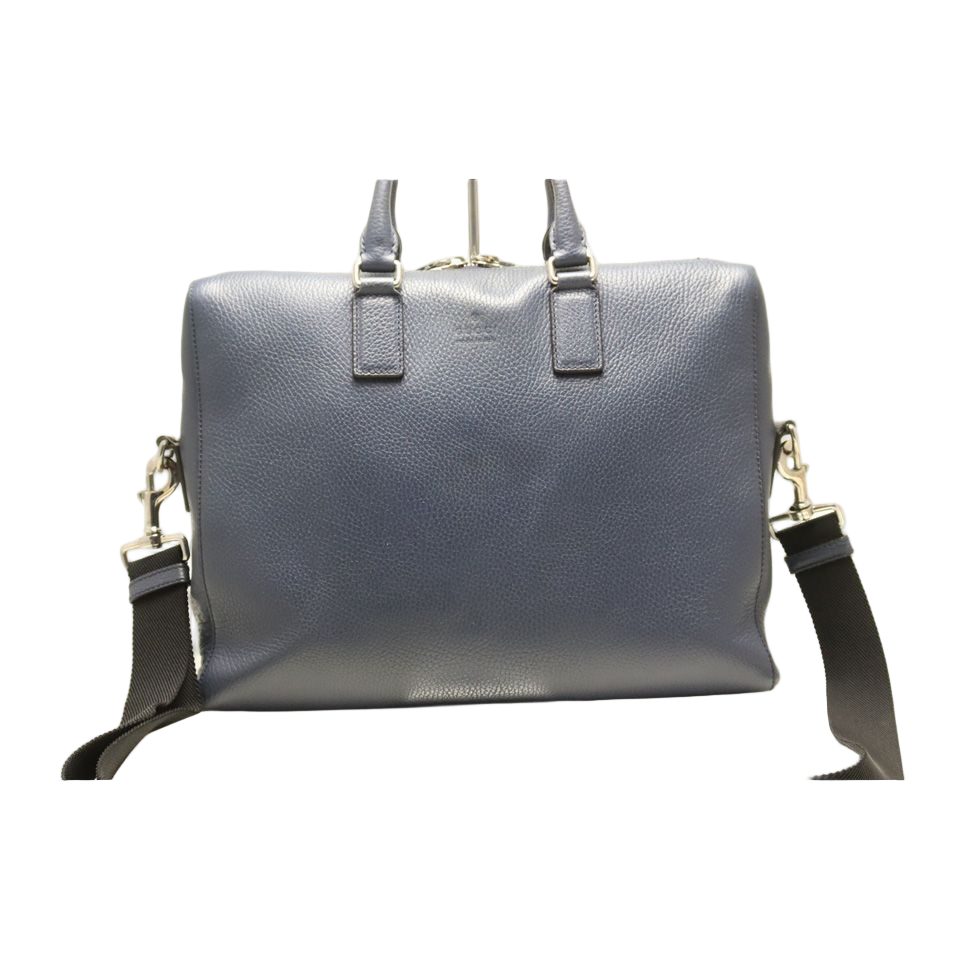 Gucci Leather 2-Way Business Briefcase