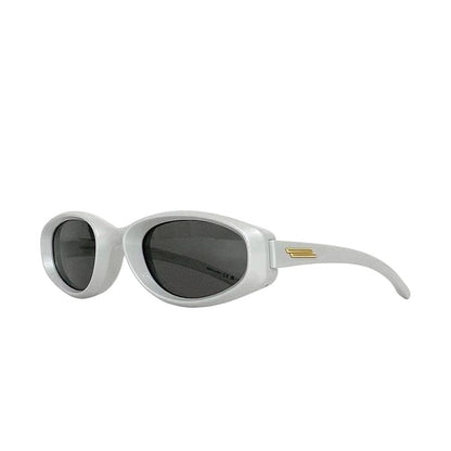 Bottega Veneta Sunglasses in White Black Bv1210