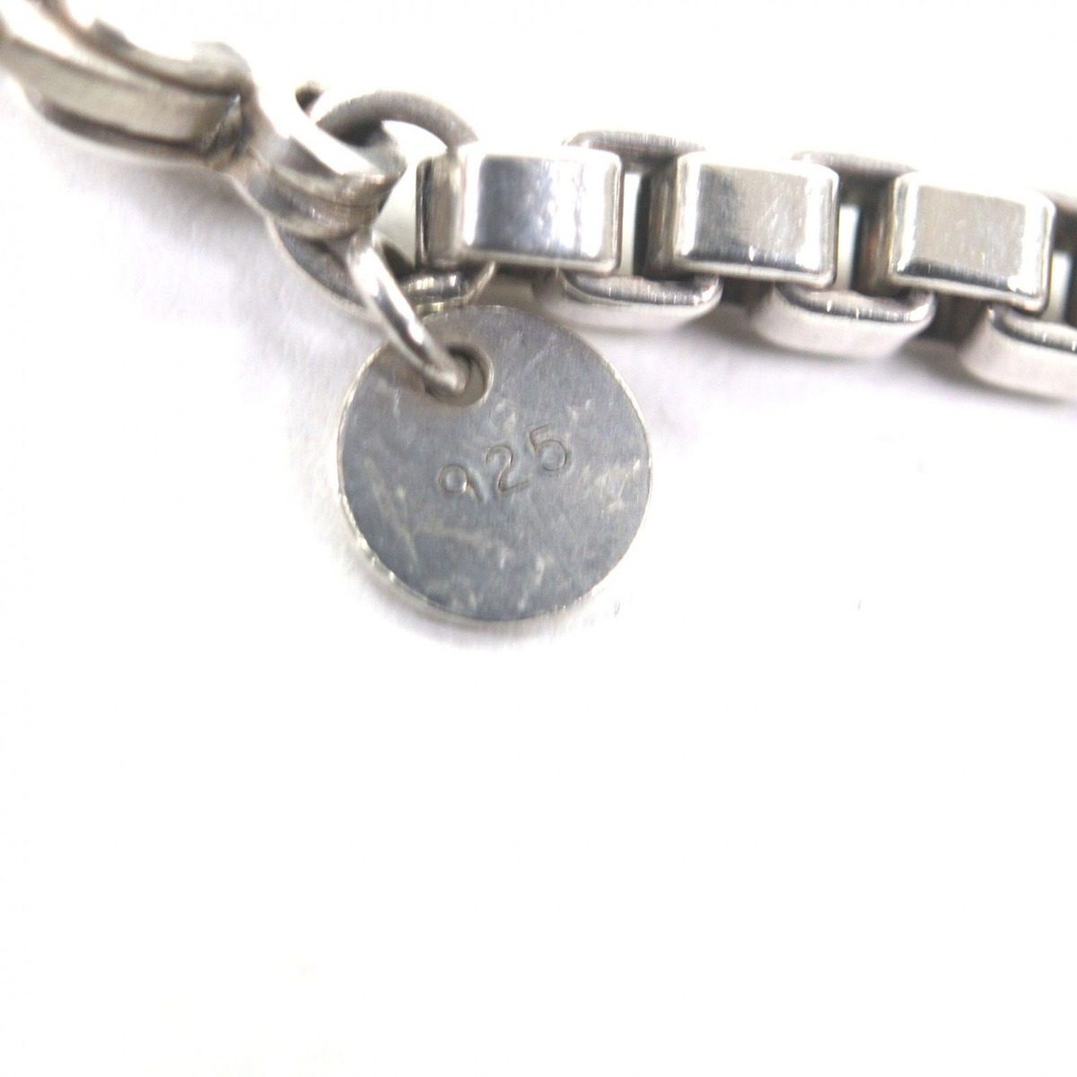 Tiffany & Co Quality Venetian 925 Chain Bracelet Silver Weight — view 5