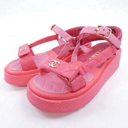 Chanel Sandals Pink — view 3
