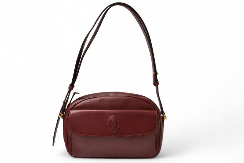 Cartier Shoulder Bag Crossbody 2way Must Line Cartier Mini Bag Vintage Bag