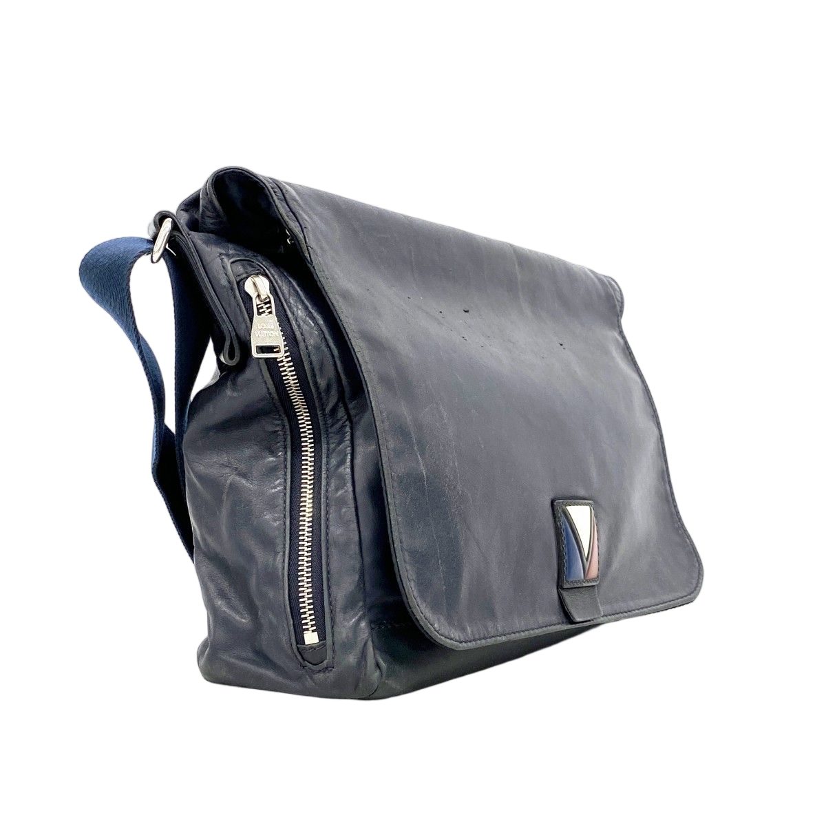 Louis Vuitton Shoulder Bag Line Cross Navy — view 2