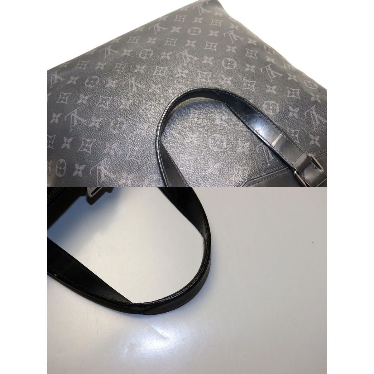 Louis Vuitton Monogram Eclipse Tote Explorer Leather — view 8