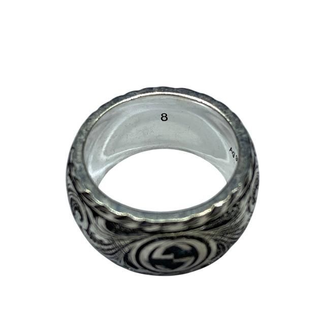 Gucci Cat Head Ring Jewelry Animal Sv925 Silver #8