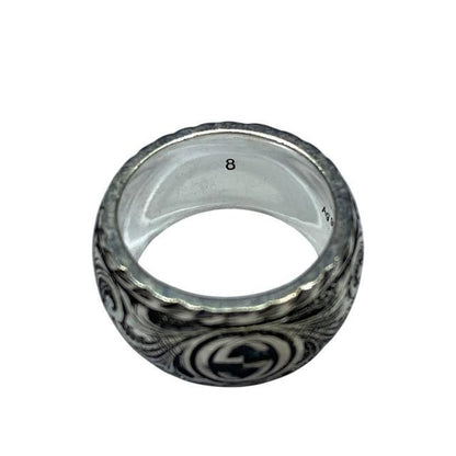 Gucci Cat Head Ring Jewelry Animal Sv925 Silver #8