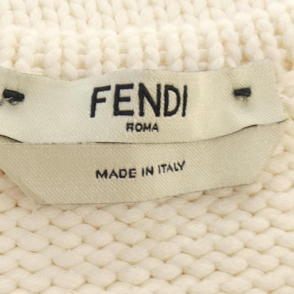 Fendi Knit Top White 36 — view 5