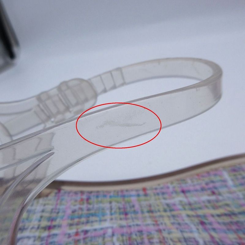 Chanel Camellia Coco Mark Thong Sandals Flip Flops Flat Tweed Pattern 38 24cm