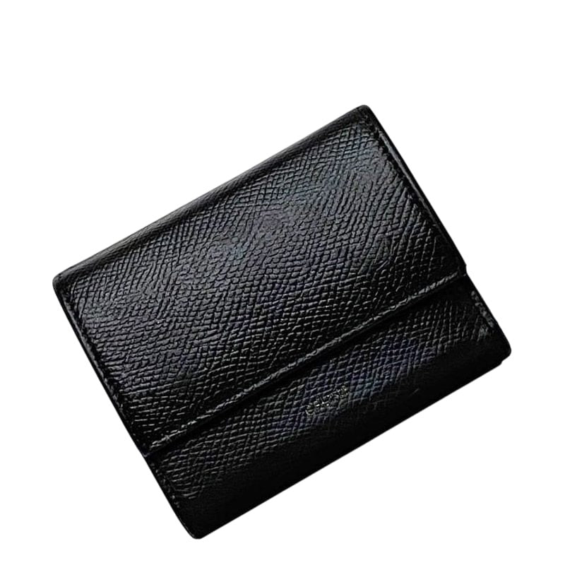 Celine Trifold Wallet Black