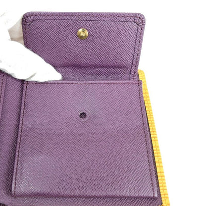 Louis Vuitton Wallet Epi Fold Long Wallet Round Zipper Wallet Black White