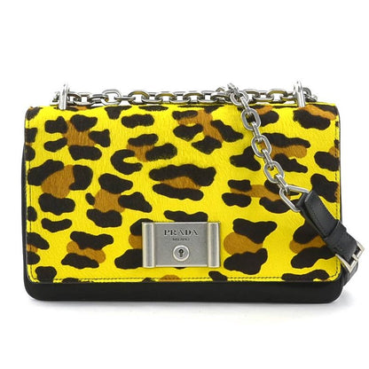 Prada Shoulder Bag Leopard