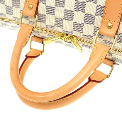 Louis Vuitton Damier Azure Keepall Bandouliere 55 N41429 Boston Bag With Strap