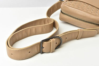 Bottega Veneta Shoulder Bag Men's Bottega Veneta Leather Camel 113092 V4651 9600