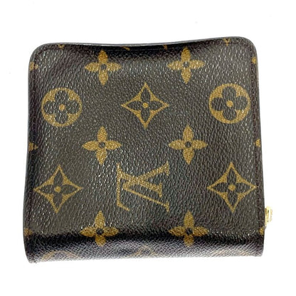 Louis Vuitton M61667 Monogram PVC Compact Zip Bifold Wallet Brown 303395 Bifold