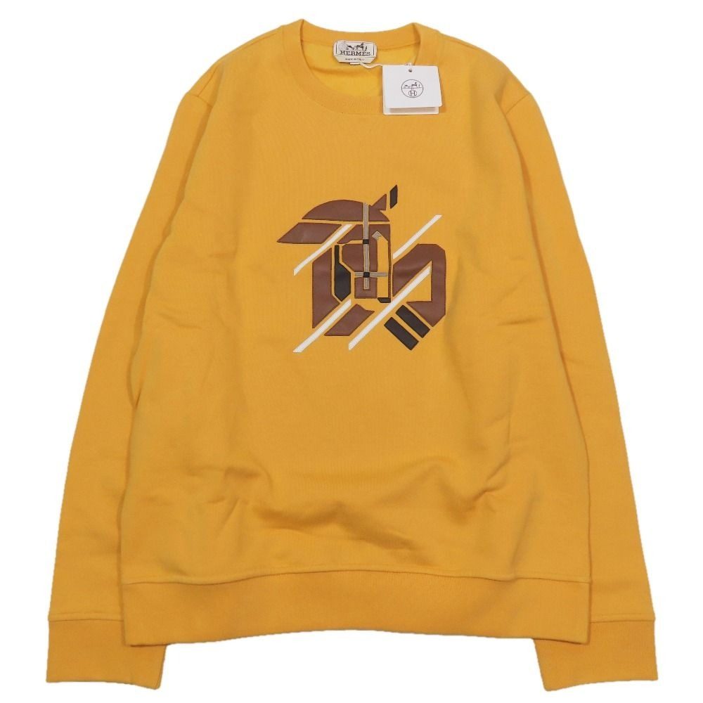 Hermes Chevaux en Symetrie Sweatshirt Trainers Long Sleeve Crew Neck Brushed