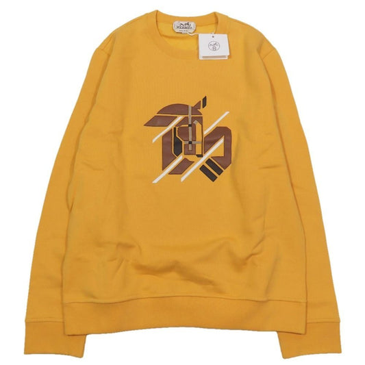 Hermes Chevaux en Symetrie Sweatshirt Trainers Long Sleeve Crew Neck Brushed