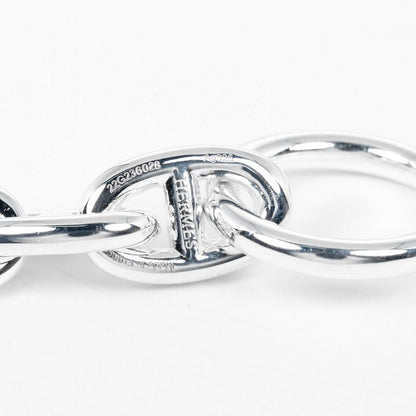Hermes Chaine D'ancre PM 17 Links Approx 15.5cm (6.10in) Silver 925 Ladies 38g