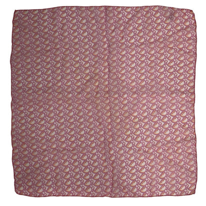 Dior Scarf Silk Trotter Pattern All Over Pink