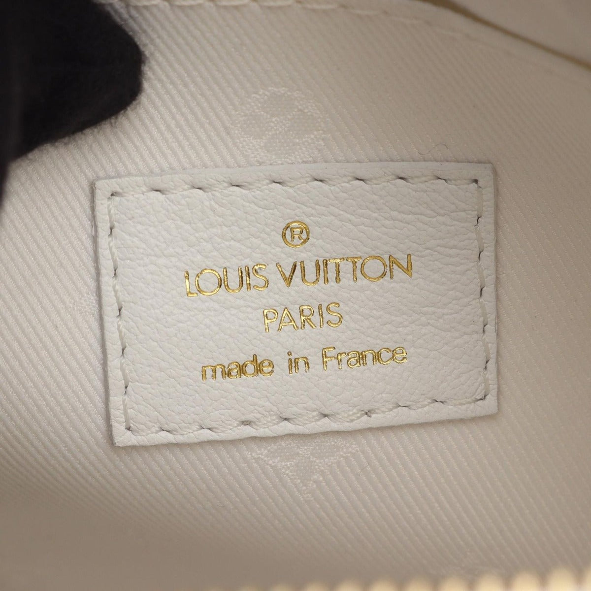 Louis Vuitton Handbag Over the Moon Snow Leather — view 4