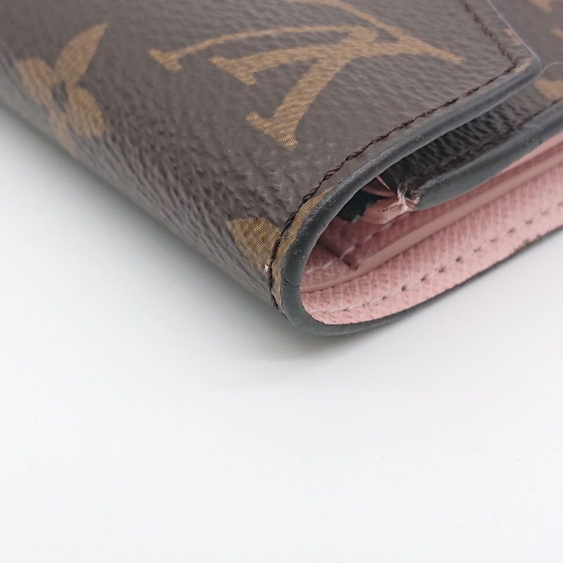 Louis Vuitton Trifold Wallet Portefeuille Victorine Pink