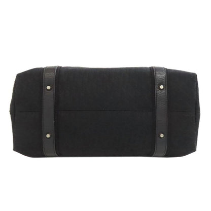 Christian DIOR Trotter Pattern Handbag Canvas Women