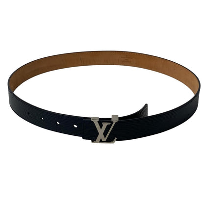 Louis Vuitton Belt Ceinture Leather Black Brown — view 6