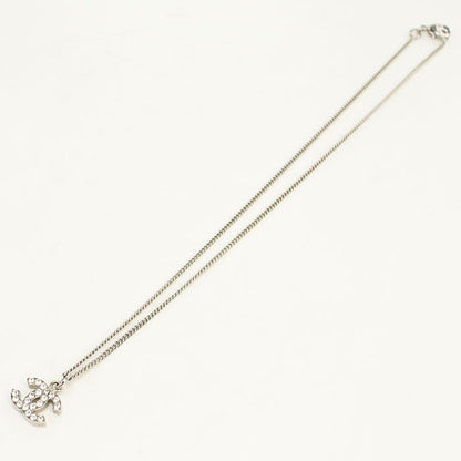 Chanel Rhinestone Coco Necklace Metal Ladies