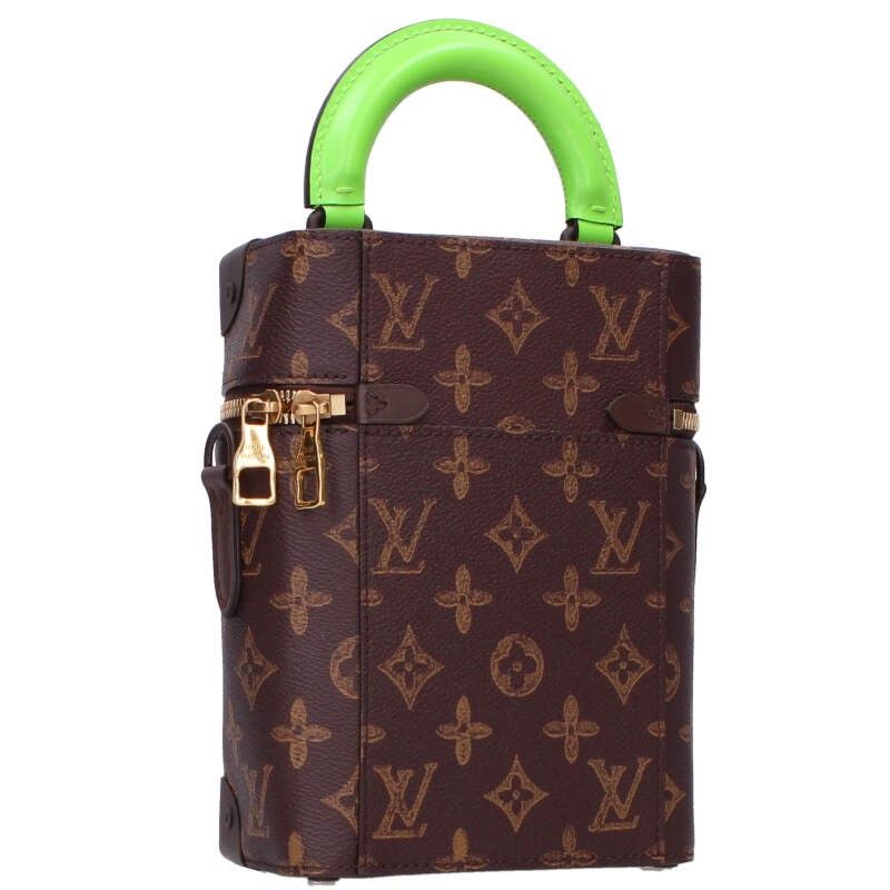 Louis Vuitton M59664 Vertical Box Trunk Monogram Shoulder Bag Men's