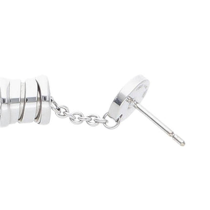 Bulgari B-zero1 Element 18K White Goldwhite Gold Blue Topaz Amethyst Earrings