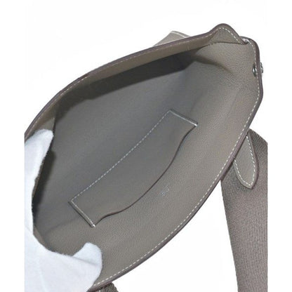 Hermes Shoulder Bag Brown — view 6