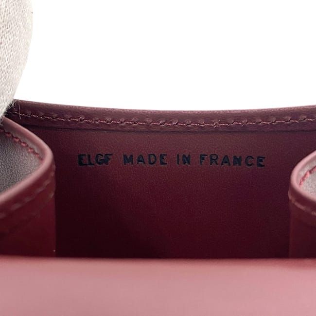 Cartier Coin Case Bordeaux Must Excellent Condition Coin Purse Leather Preowned