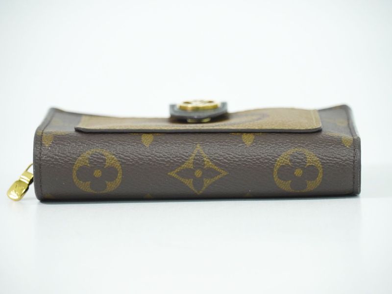 Authentic Louis Vuitton LV Portefeuille Juliette Monogram Giant Reverse Fold