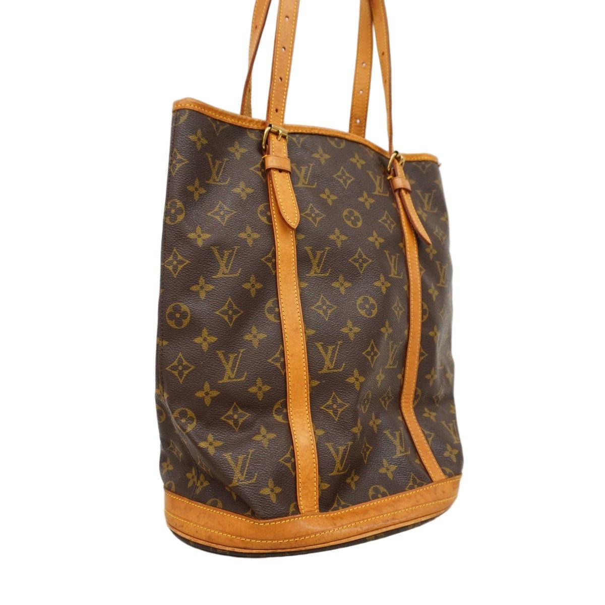 Louis Vuitton Tote Monogram Bucket GM Brown — view 2