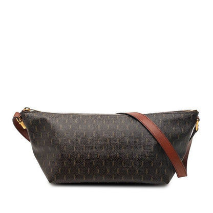 Saint Laurent Monogram Ysllogo Shoulder Bag Brown