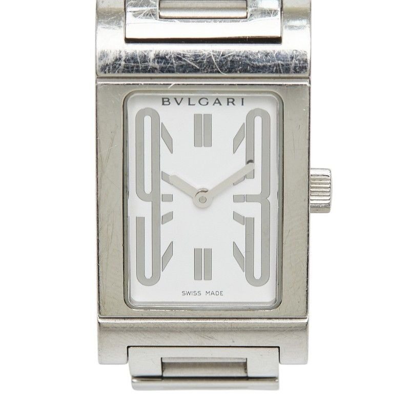 Bvlgari Rettangolo Watch Stainless Steel