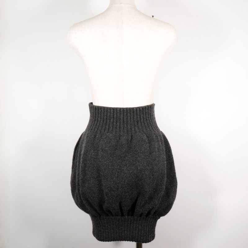 Chanel P33485k00877 Cashmere Gray Women's Skirt