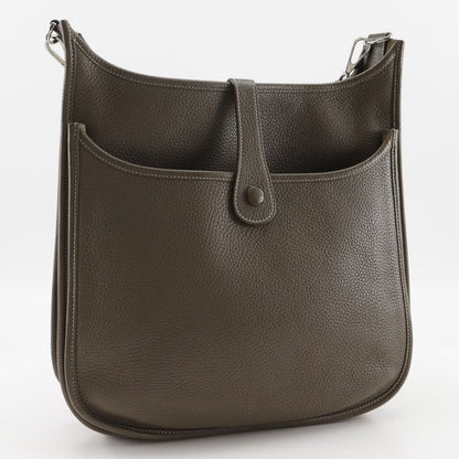 Hermes Evelyn 3 GM Evelyn Taurillon Clemence Etoupe □P Ladies Shoulder Bag